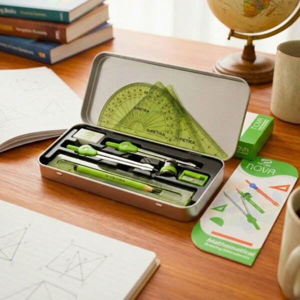 Petra Nova Mathematical drawing instruments Geometry sets