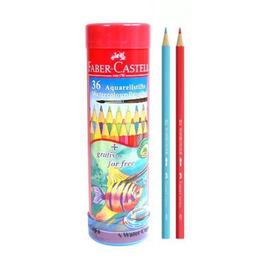 Faber castell Water color pencil round tin
