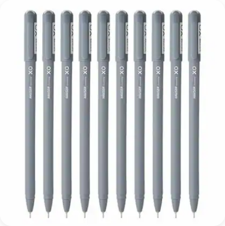 hauser xo gel pen black ink pack of 10