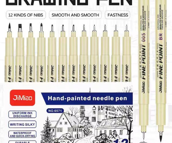 sketching needle pens