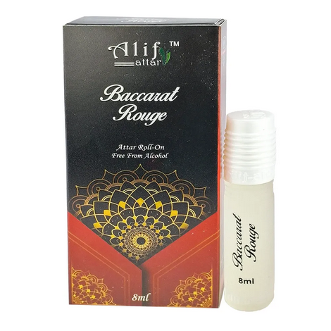 baccarat rouge long lasting roll on non alcoholic perfume 8ml