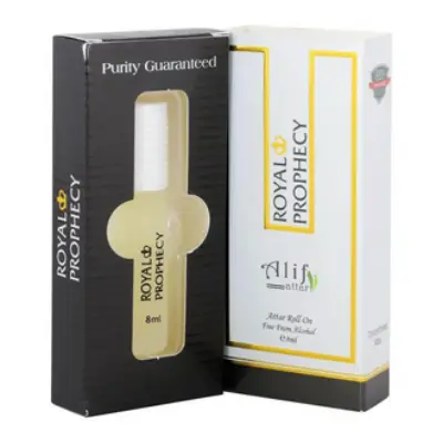 Alif attar Royal Prophecy roll on non alcoholic perfume 8ml