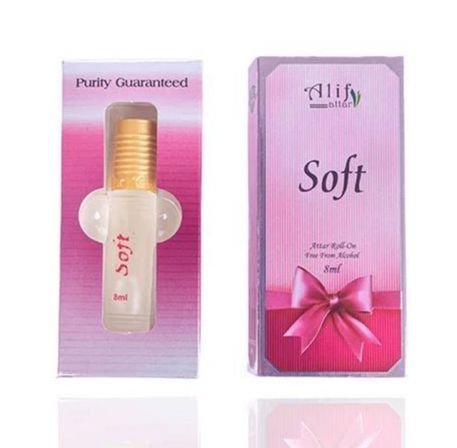 soft long lasting roll on non alcoholic perfume 8ml