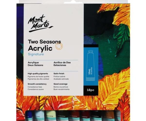mont marte two seasons acrylic 18pc*12ml