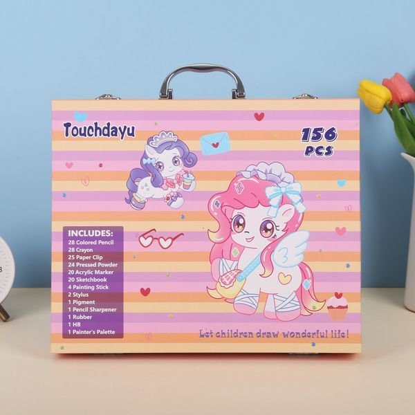 156 Pcs TouchDayu Art Set Drawing Painting set Great Gift for students & Artists