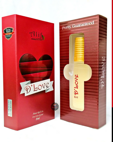 d love long lasting roll on non alcoholic perfume 8ml