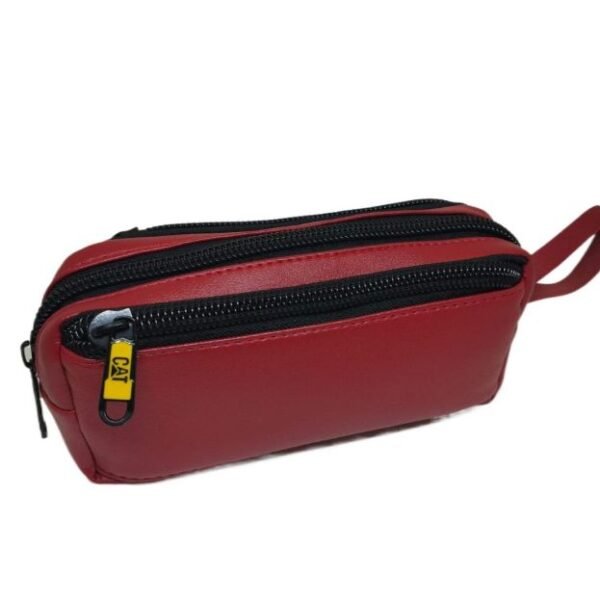 artificial leather pencil bag