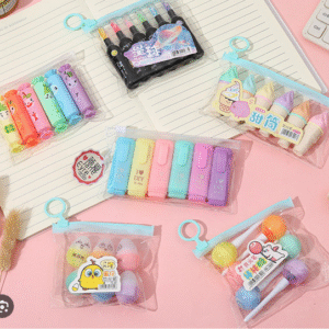 Mini Highlighter Pen Set
