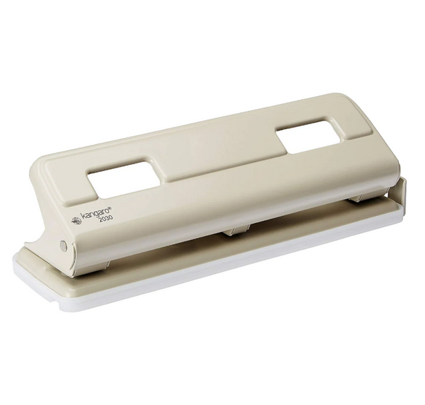 kangaro 3 hole puncher 2030 heavy duty 16 sheets capacity, assorted colors