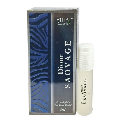 Alif attar diour saovage roll on non alcoholic perfume 8ml
