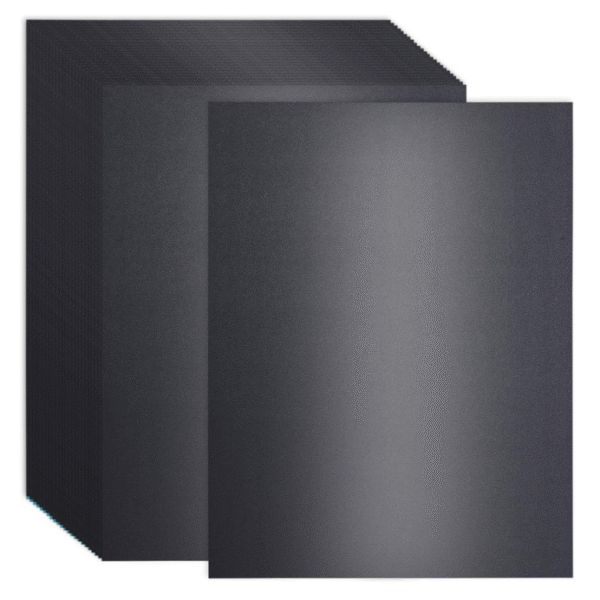 Black Metalic Ice gold paper for Certificate print , Business card ,Crafts, DIY Greeting Card, Wedding, Birthday, Invitations, Thank You Cards & All Occasion A4 Size 10 sheets