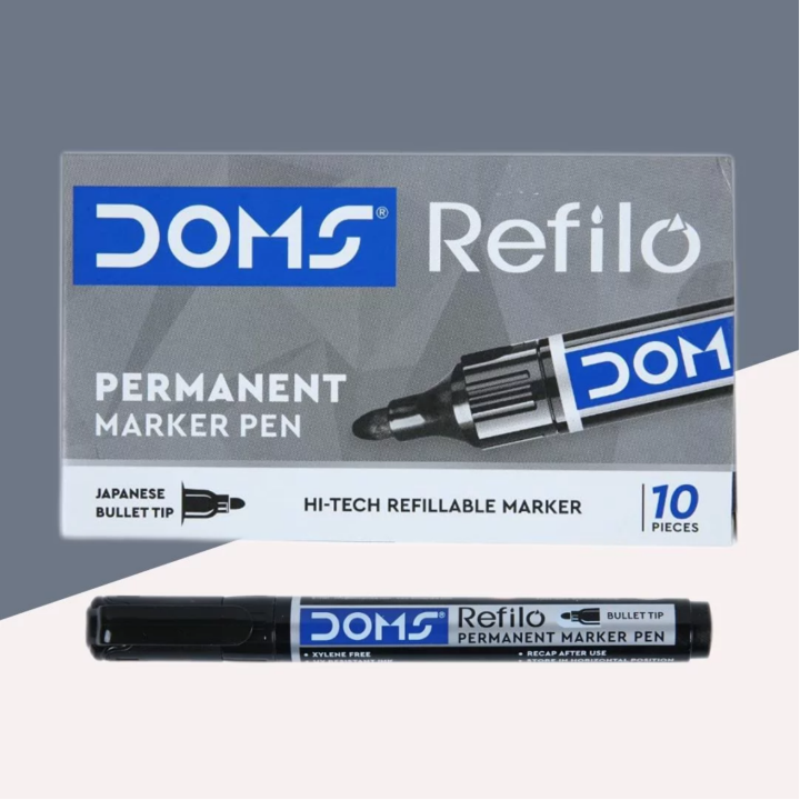 doms refilo permanent marker pen
