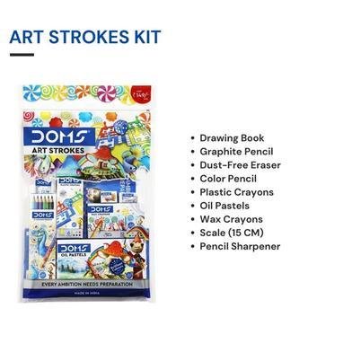 DOMS Art Strokes Kit complete painting & drawing set