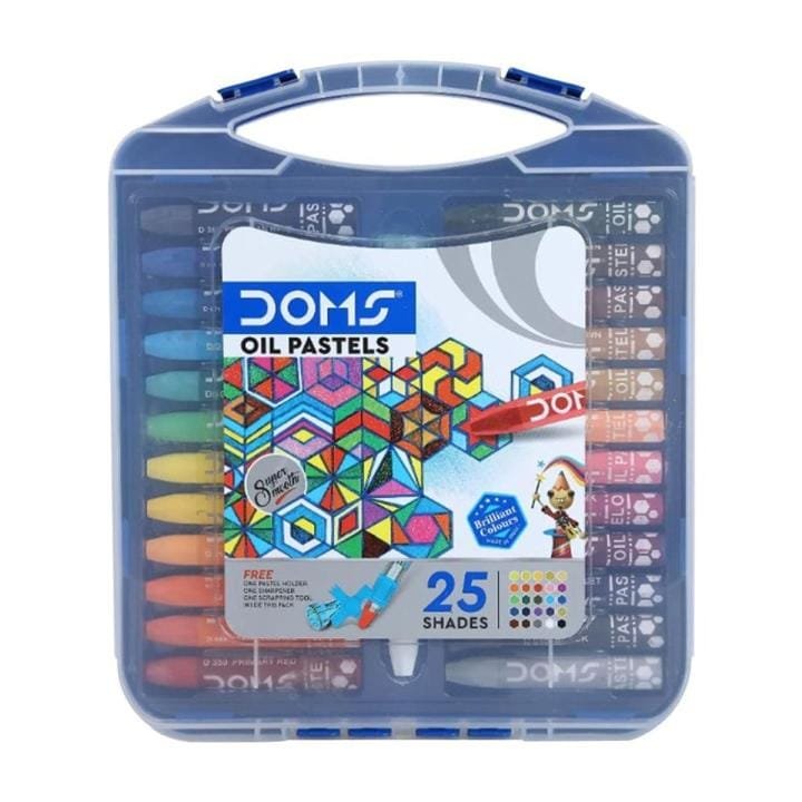 Doms Oil Pastels 25 Box For Artists