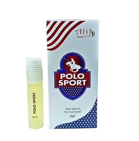 Alif attar polo sport roll on non alcoholic perfume 8ml