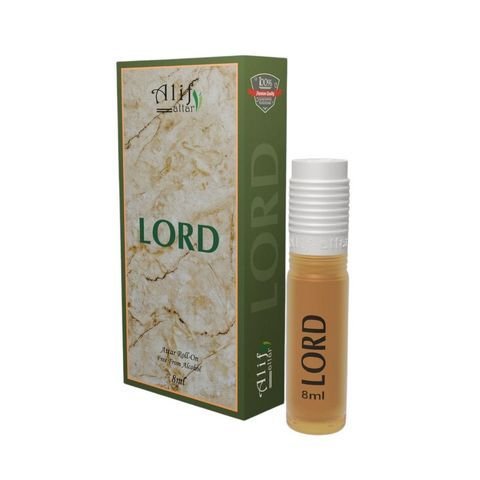 Alif attar LORD roll on non alcoholic perfume 8ml