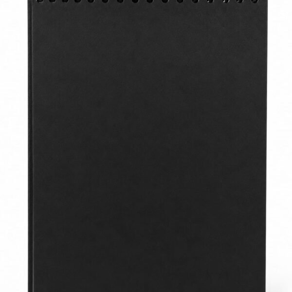 Papertree Premium Black Toned A5 Art Sketch Pad for Fast Sketching pencils pastels charcoal white and color gel pen