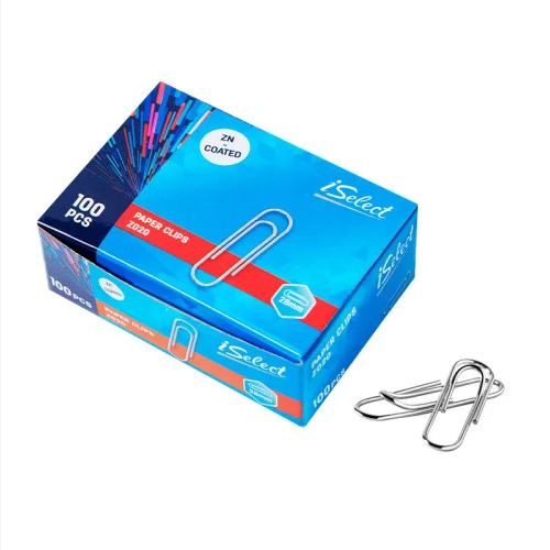 deli i select ez020 paper clip 28mm fill 100pcs for office needs