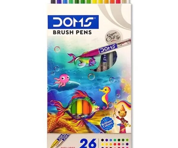 doms brush pens set of 26 shade and 14 shade for students and artists