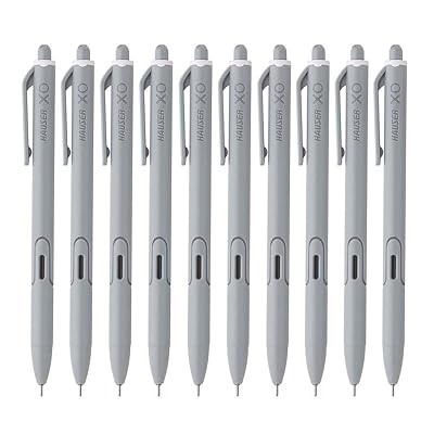 hauser xo rt ball pen black pack of 10 pcs