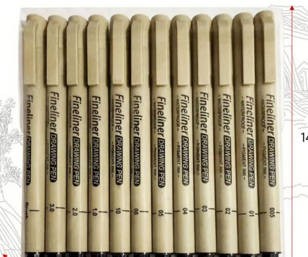 micro fineliner pens