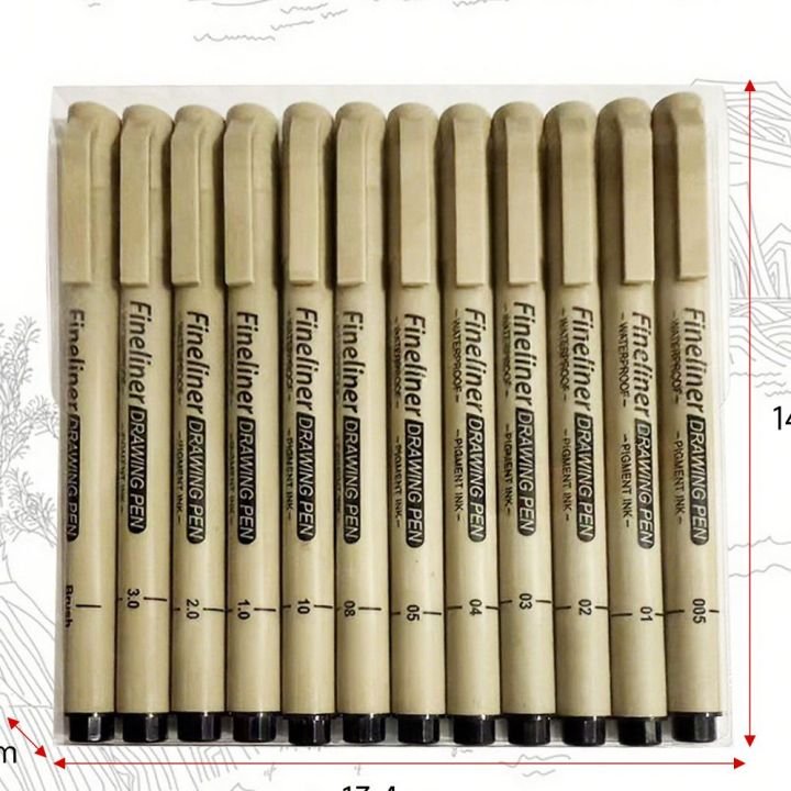 micro fineliner pens