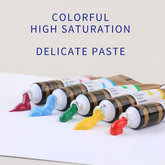 Giorgione Watercolor Paint Set 12 x 7ml Tubes with Brush | Watercolour Paints for Artists & Students