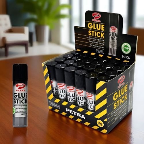 Petra Glue Stick Non-Toxic &Safe Child-friendly adhesive 8gm&15gm
