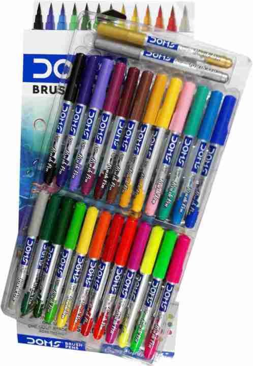 Doms Brush Pens 26 Shade for students and artists