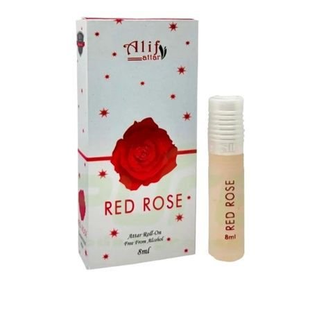 red rose long lasting roll on non alcoholic perfume 8ml