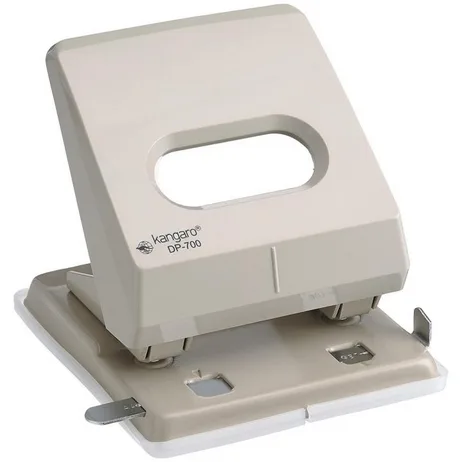 kangaro dp 700 desk essentials 2 hole heavy duty metal paper punch