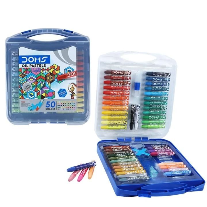 Doms Hexagonal oil pastels 50 shade