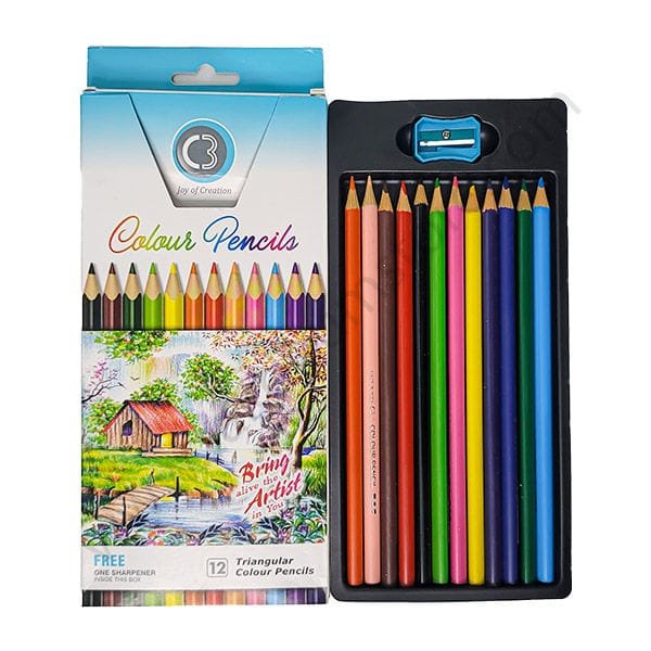 doms c3 color pencil large size 12 shade