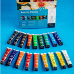 mont marte acrylic colour paint set (12ml) 18 colours
