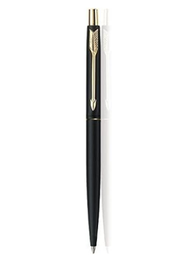 Parker Classic Matte Black GT Ball Pen | Gold Trim Black Ink Premium Writing Pen