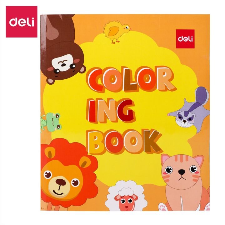 Deli EN043 Painting Book for Kids | Creative Drawing & Coloring Activity Book for Children