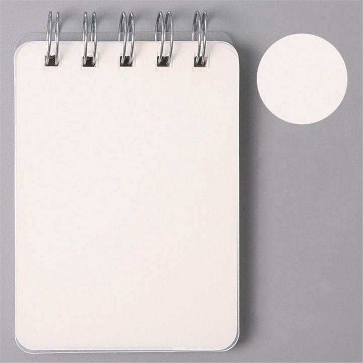 80 Page Spiral Mini Memo Pad Notebook – Blank Paper Journal Diary Sketchbook for School, Office & Stationery Use