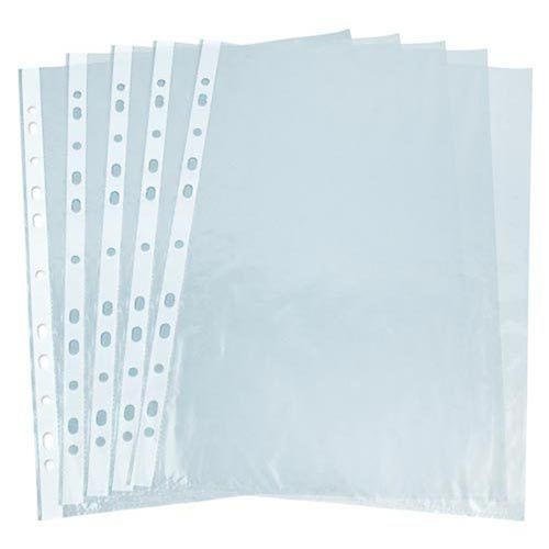 Document Sheet Protector A4 Size Transparent File Sleeve 100 Pcs