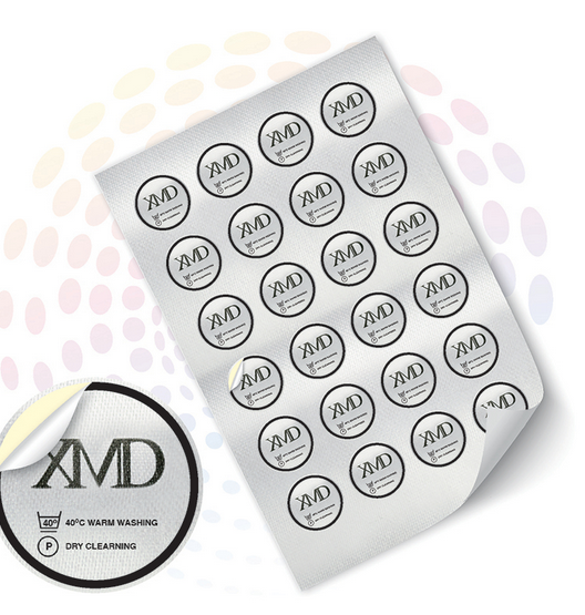 Satin Synthetic Cloth Sticker A4 Size 10 Sheets | Waterproof Printable Sticker Paper | Premium Label Sheets