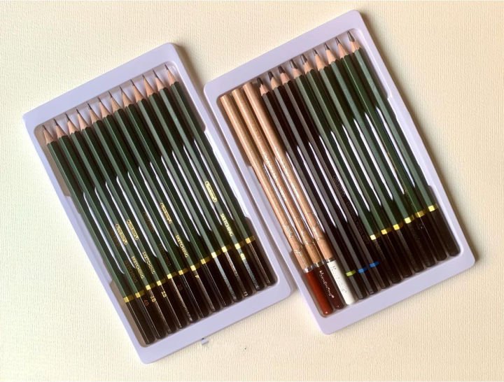 Keep Smiling Sketching Pencil Set 24 Pieces | Professional Drawing & Shading Art Kit