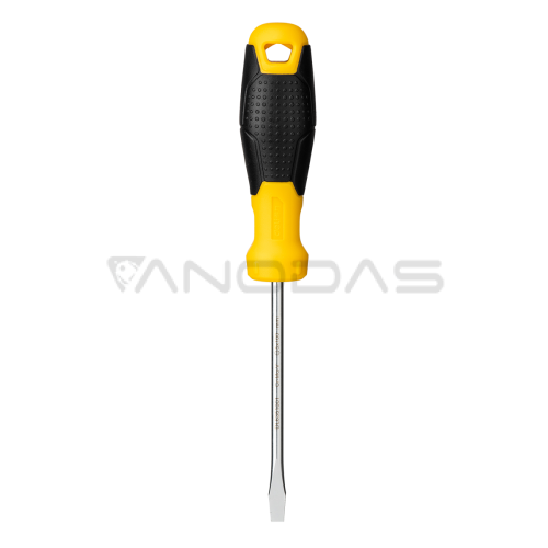 Deli Tools EDL6351001 Flat Screwdriver 100mm Professional Slotted Hand Tool for Repair and Maintenance