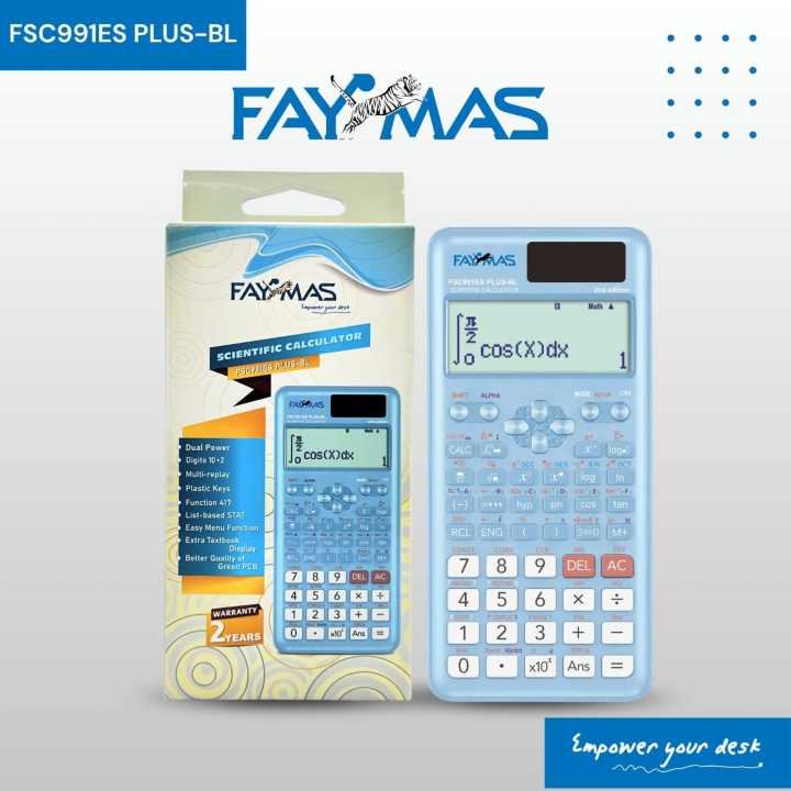 Faymas FSC991ES PLUS Scientific Calculator 417 Function