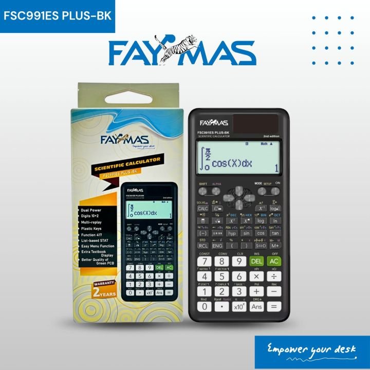 Faymas FSC991ES PLUS Scientific Calculator 417 Function