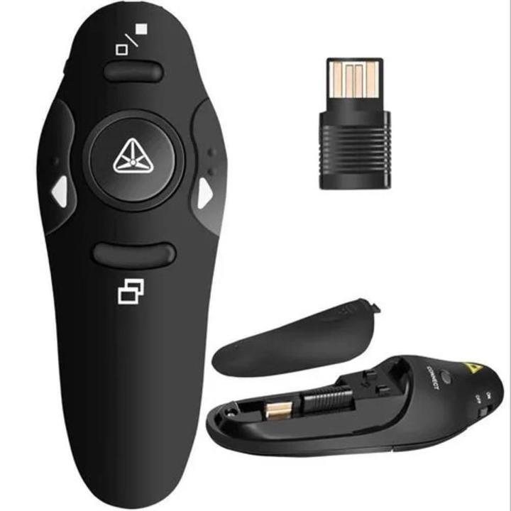 GuangBo SJG6619H Wireless Laser Pointer Red Laser Presentation Remote for Meetings and Teaching