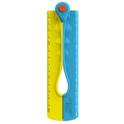 Y Plus Click Ruler 30cm | Durable Measuring Scale for School, Office & Drawing