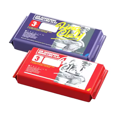 Air Hardening Modeling Clay 300gm White Self-Drying Sculpting Clay for Crafts, Modeling & Creative Projects