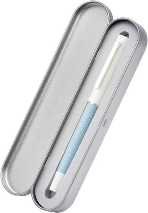 Hongdian 1862 Fountain Pen Fresh Sea Blue | Iridium Fine Nib with Ink Converter | Premium Gift Box Set
