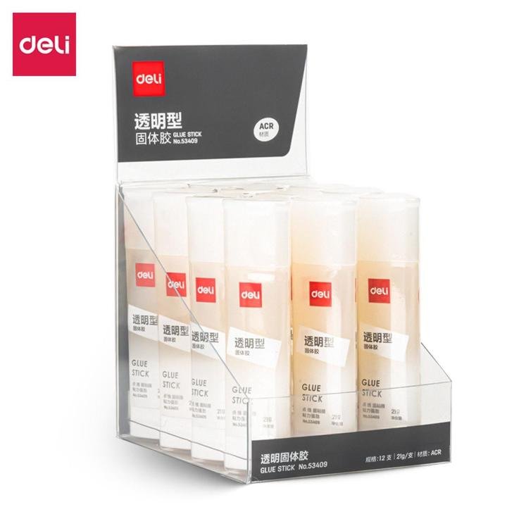 Deli 53409 ACR Glue Stick 21g Strong Adhesive for School and Office Use