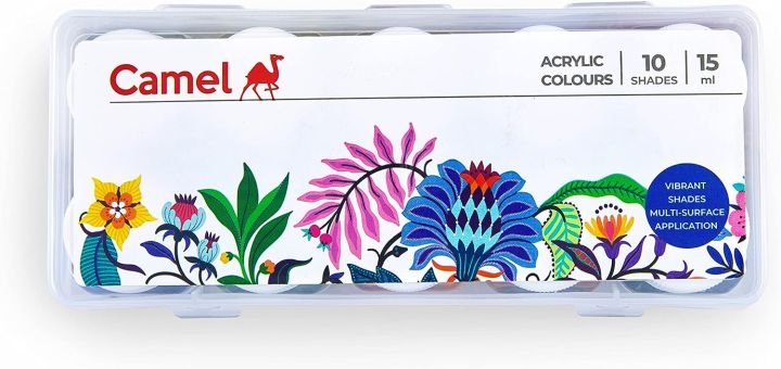Mont Marte Fabric Paint Set 20 Colors x 20ml – Premium Textile Paint for Fabric Art and DIY Projects