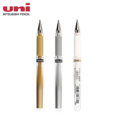 Uni-ball Signo Broad UM-153 Gel Pen 1.0mm | Gold Metallic Ink Pens